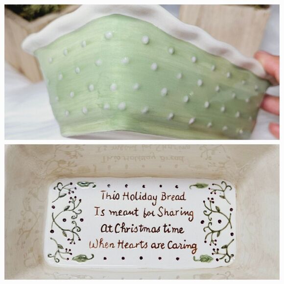 Set of 2 Oven Tara & Grasslands Mini Cake Loaf Baking Dish Christmas Lot Vintage - Picture 3 of 16